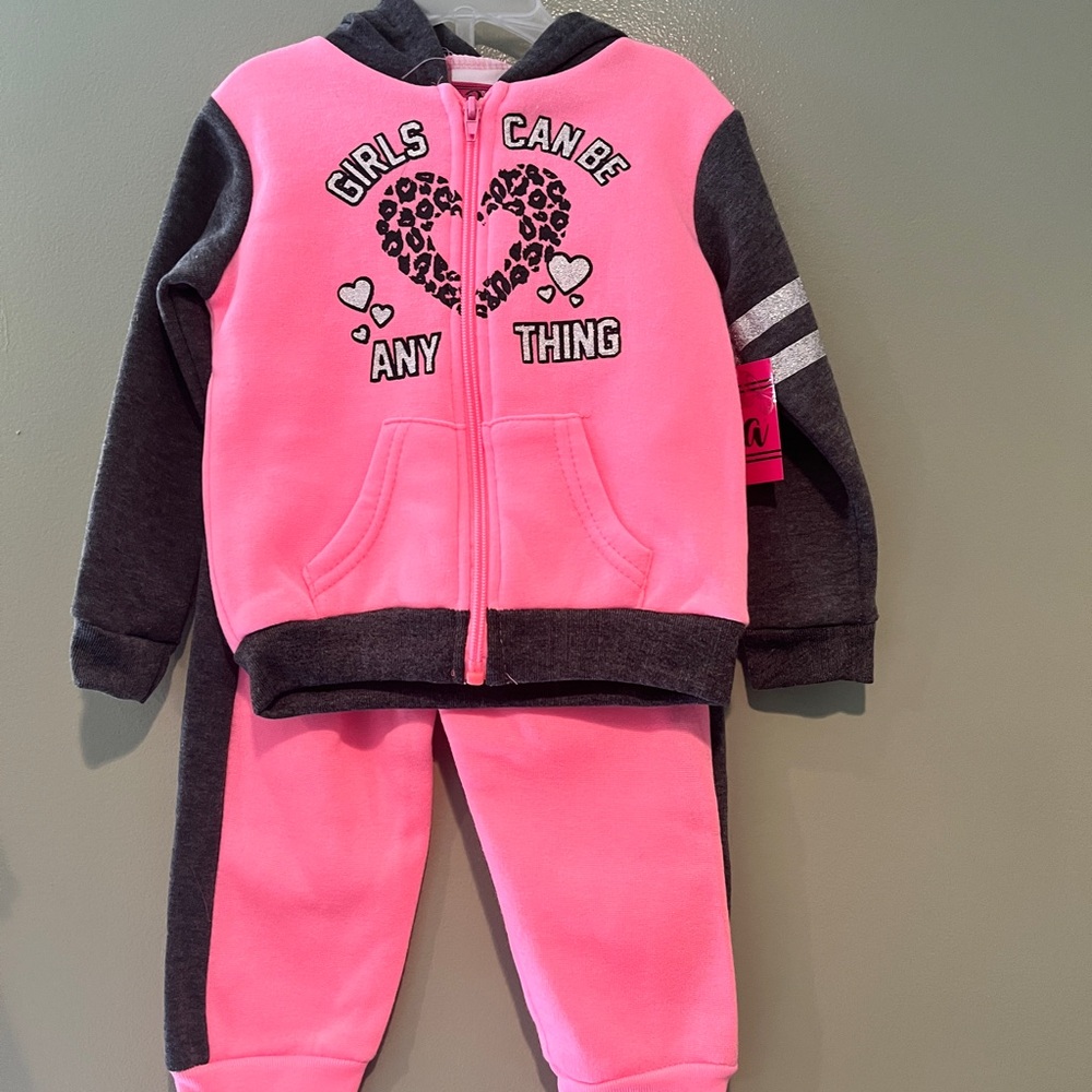 Toddler 2 Piece Sweat Suit